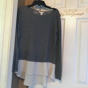 Grey long Sleeve shirt